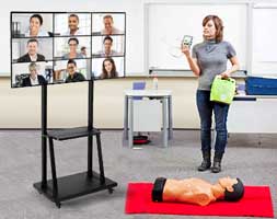 Google Meet first aid training