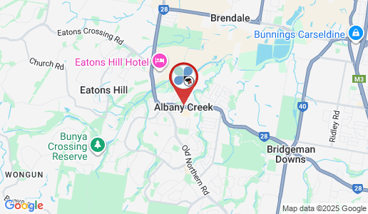Albany Creek google map