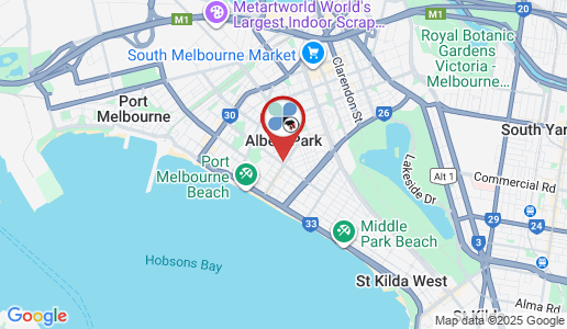 Albert Park google map