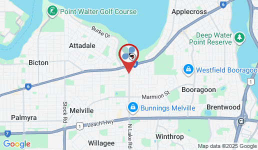 Alfred Cove google map