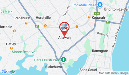 Allawah google map
