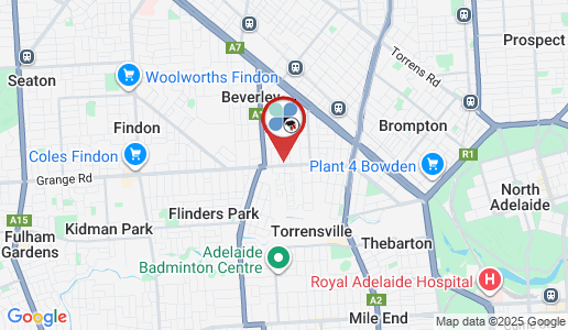 Allenby Gardens google map