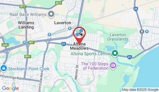 Altona Meadows google map