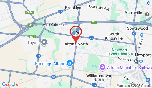 Altona North google map