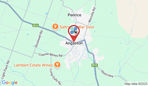 Angaston google map
