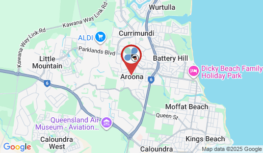 Aroona google map