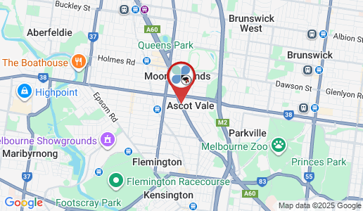 Ascot Vale google map