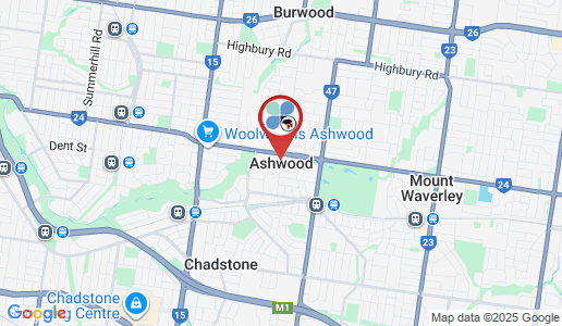 Ashwood google map
