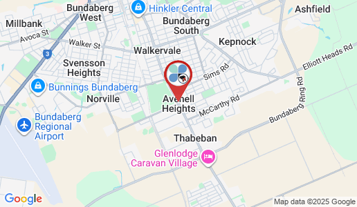 Avenell Heights google map