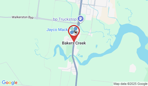 Bakers Creek google map