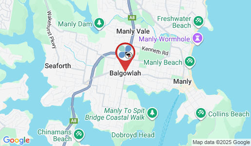 Balgowlah google map