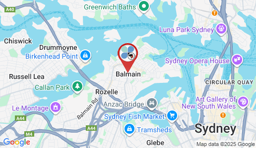 Balmain google map