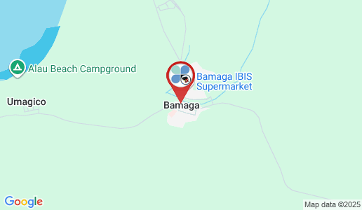 Bamaga google map