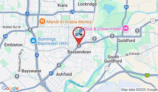 Bassendean google map