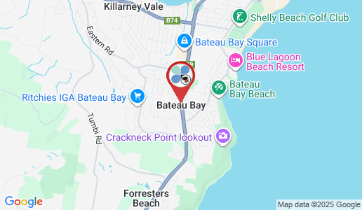 Bateau Bay google map