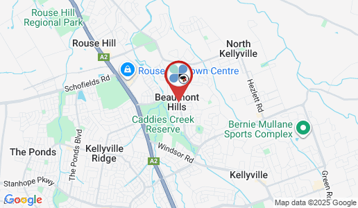 Beaumont Hills google map