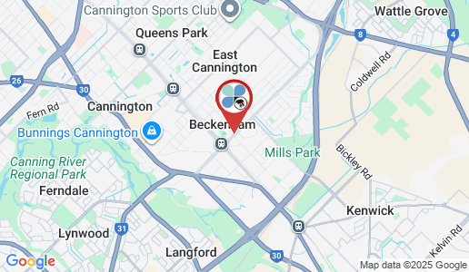 Beckenham google map