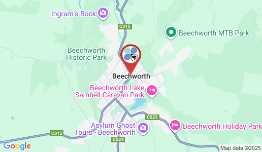 Beechworth google map