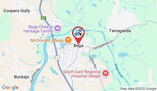 Bega google map