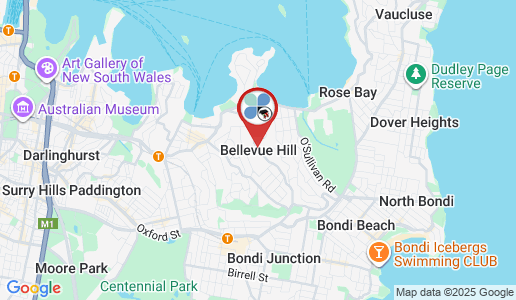 Bellevue Hill google map