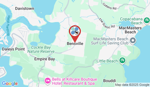 Bensville google map