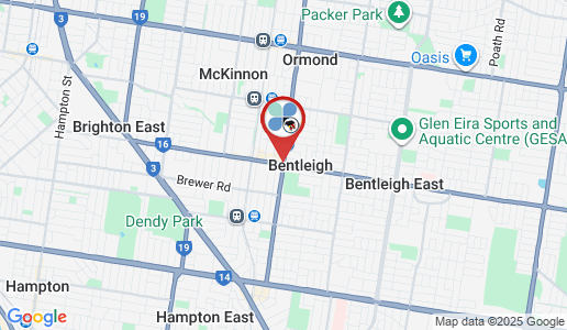 Bentleigh google map
