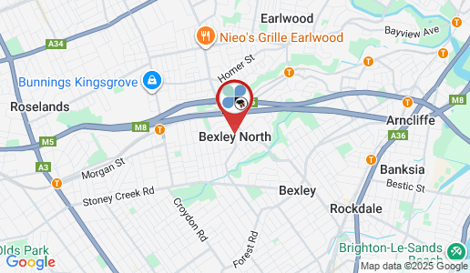 Bexley North google map