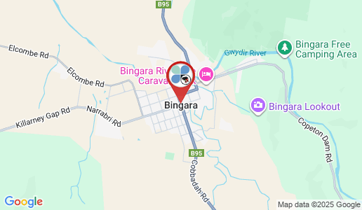 Bingara google map