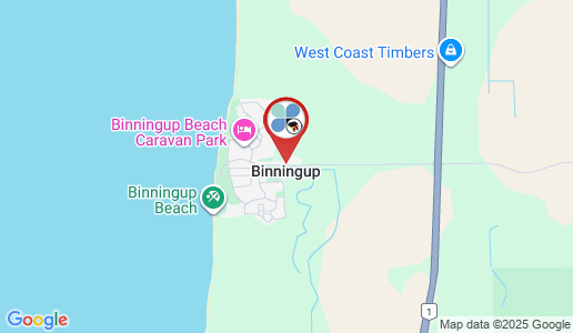 Binningup google map