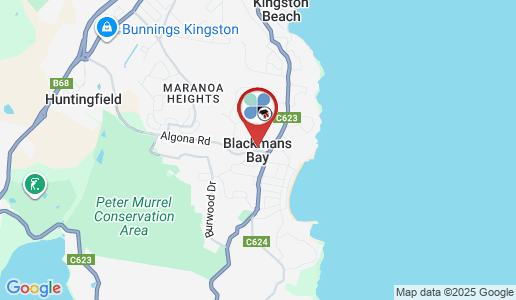 Blackmans Bay google map