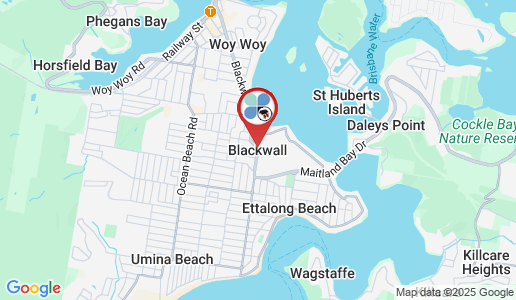 Blackwall google map