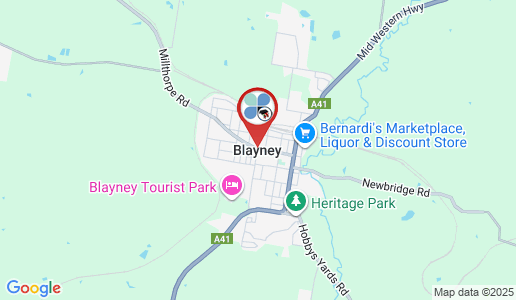 Blayney google map