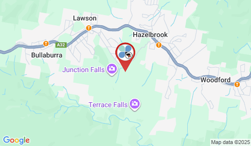 Blue Mountains google map