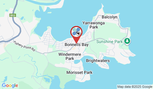 Bonnells Bay google map