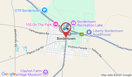 Bordertown google map