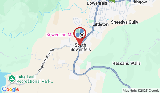 Bowenfels google map