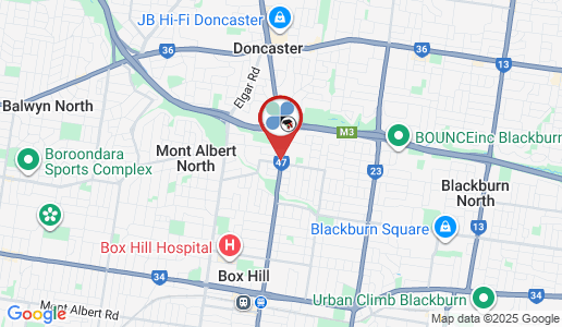 Box Hill North google map