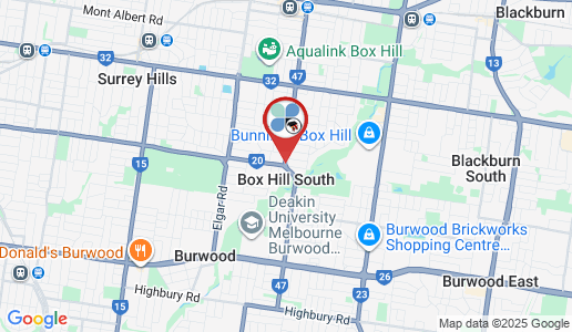 Box Hill South google map