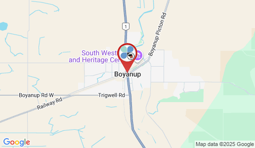 Boyanup google map