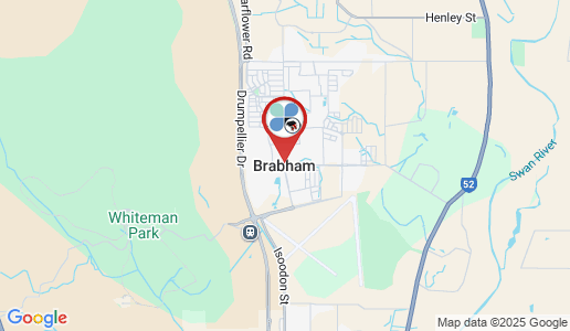 Brabham google map