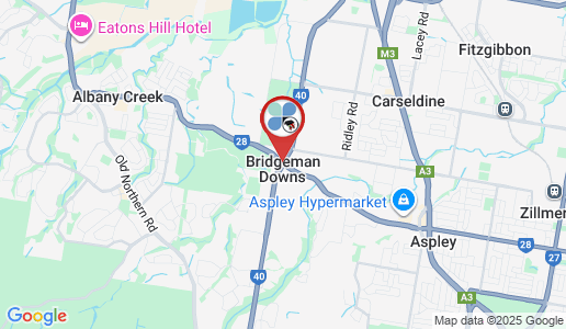 Bridgeman Downs google map