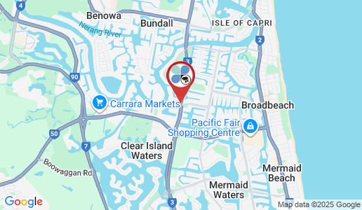 Broadbeach Waters google map