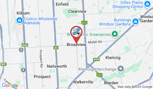 Broadview google map