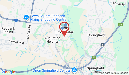 Brookwater google map