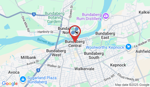 Bundaberg google map