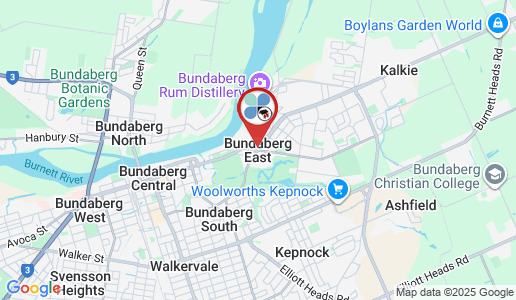 Bundaberg East google map