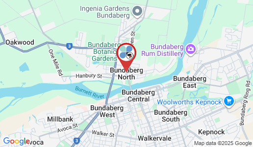 Bundaberg North google map