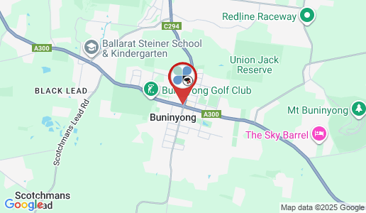 Buninyong google map
