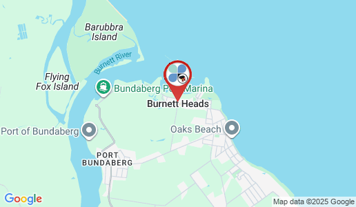 Burnett Heads google map