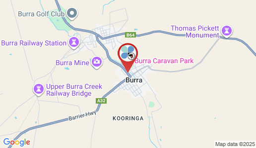 Burra google map